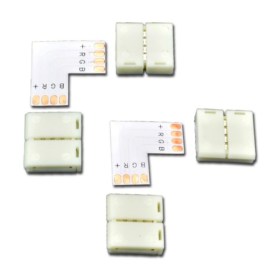 Eckverbinder LED Band Set 10mm RGB